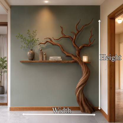 Modern Tree Bookshelf With Artistic Branch Form For Living Room