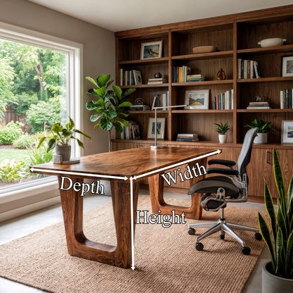 Rustic Desk For Home Office And Professional Workspace