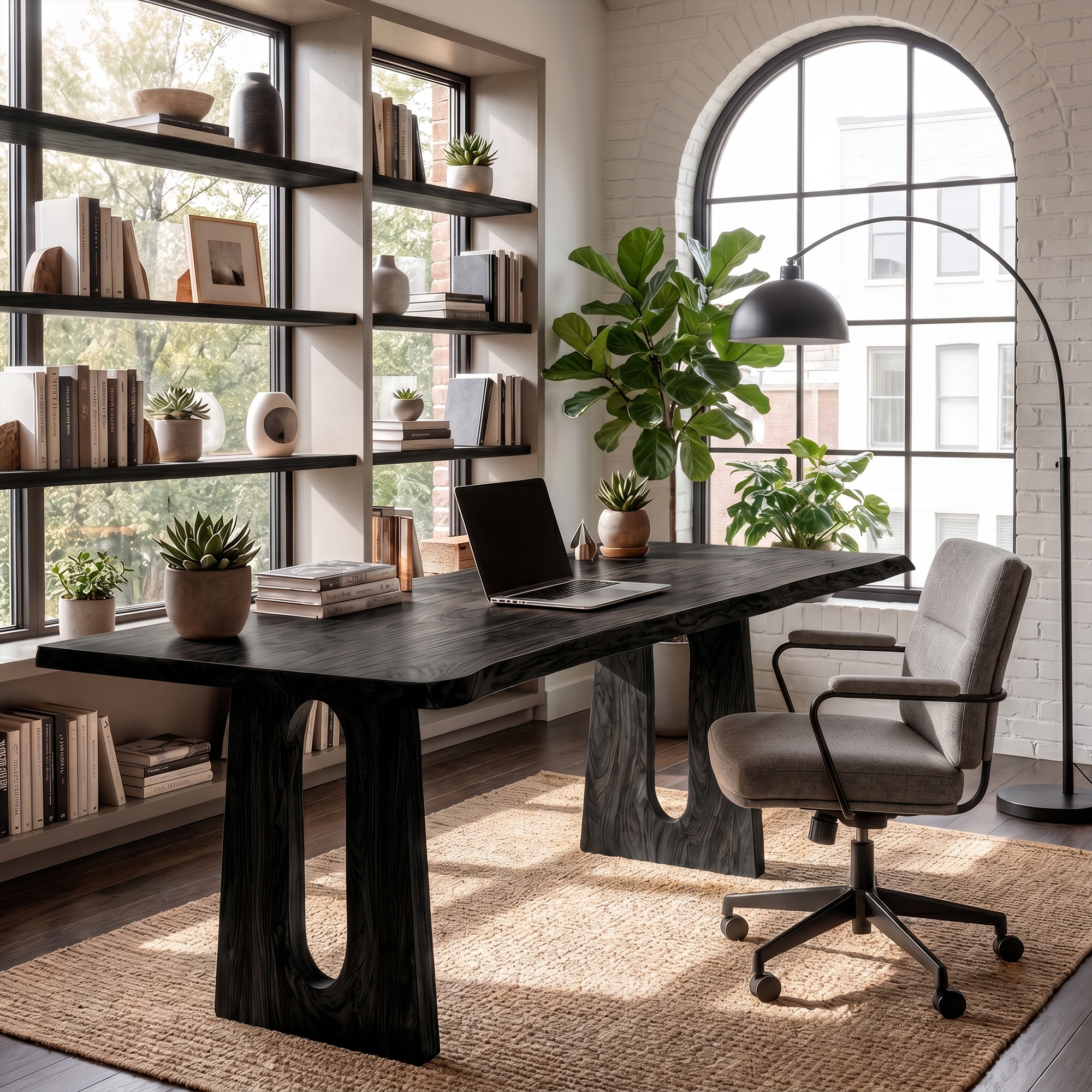 Modern Desk For Home Office And Creative Workspace