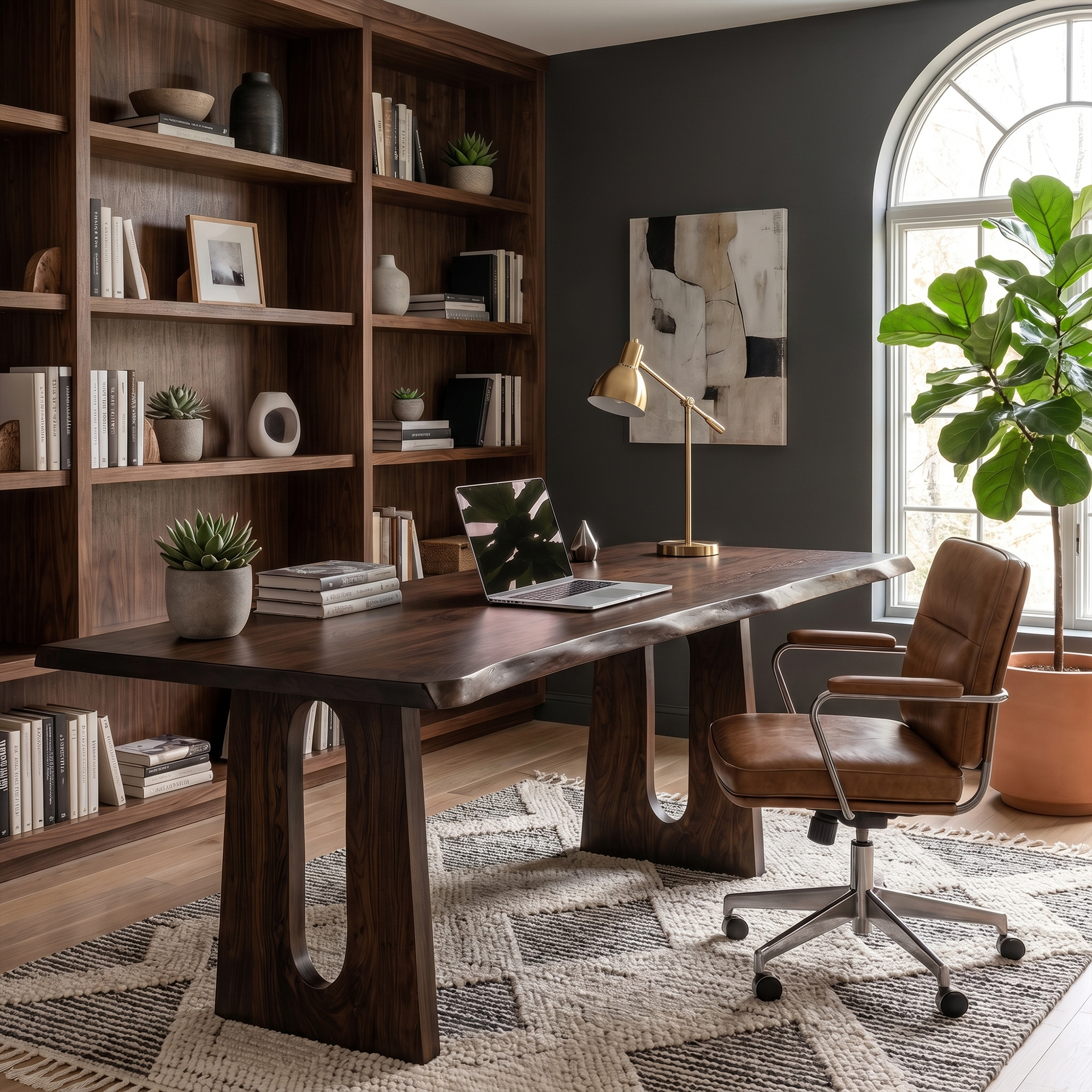 Modern Desk For Home Office And Creative Workspace