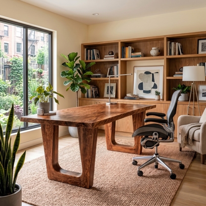 Rustic Desk For Home Office And Professional Workspace
