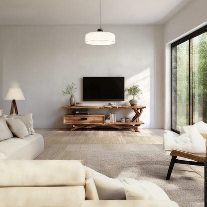 Rustic Live Edge TV Cabinet Living Room