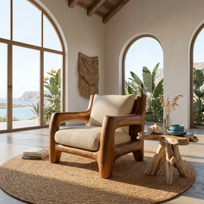 Modern Lounge Chair For Living Room And Reading Nook