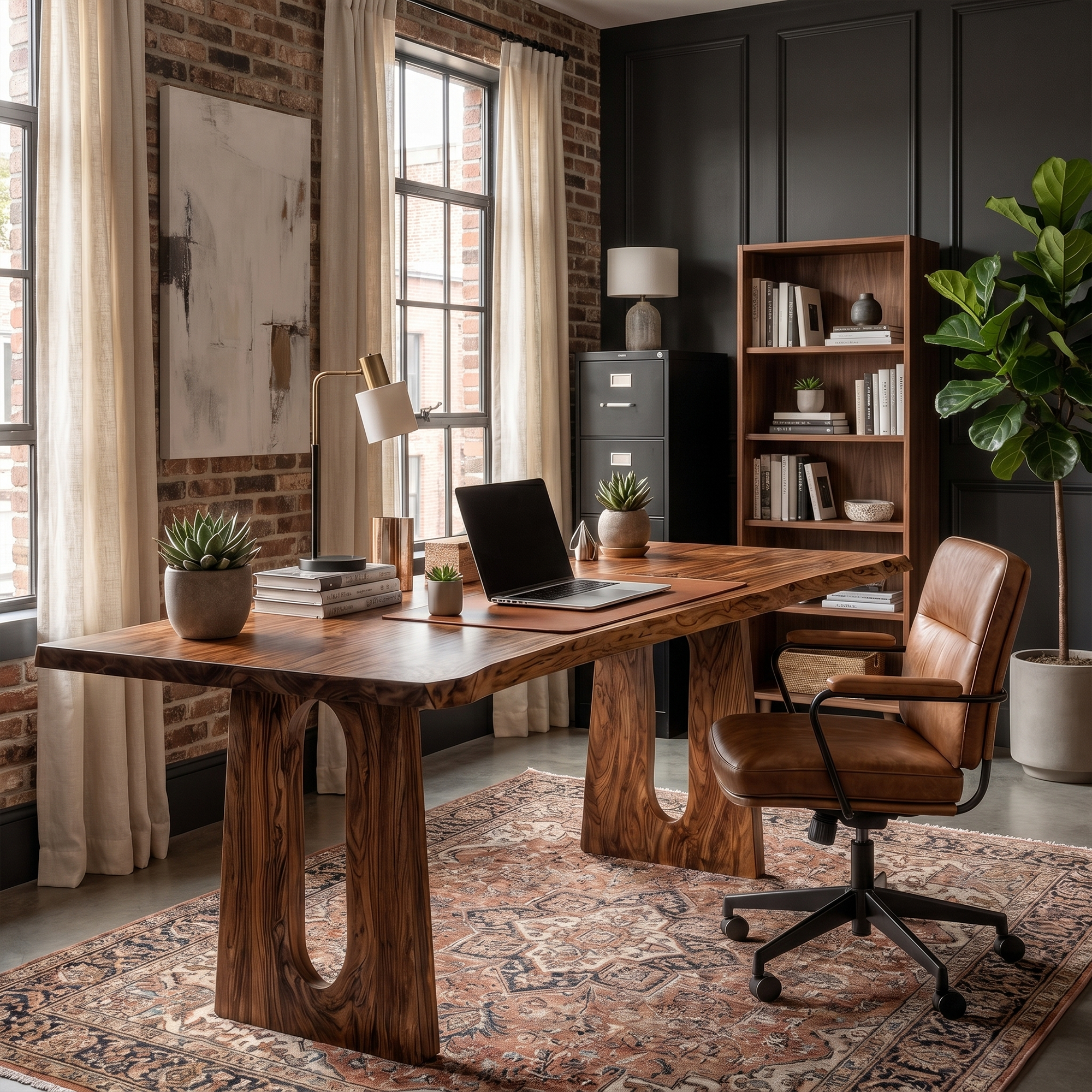 Modern Desk For Home Office And Creative Workspace