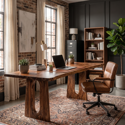 Modern Desk For Home Office And Creative Workspace