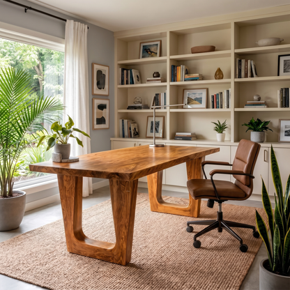 Rustic Desk For Home Office And Professional Workspace