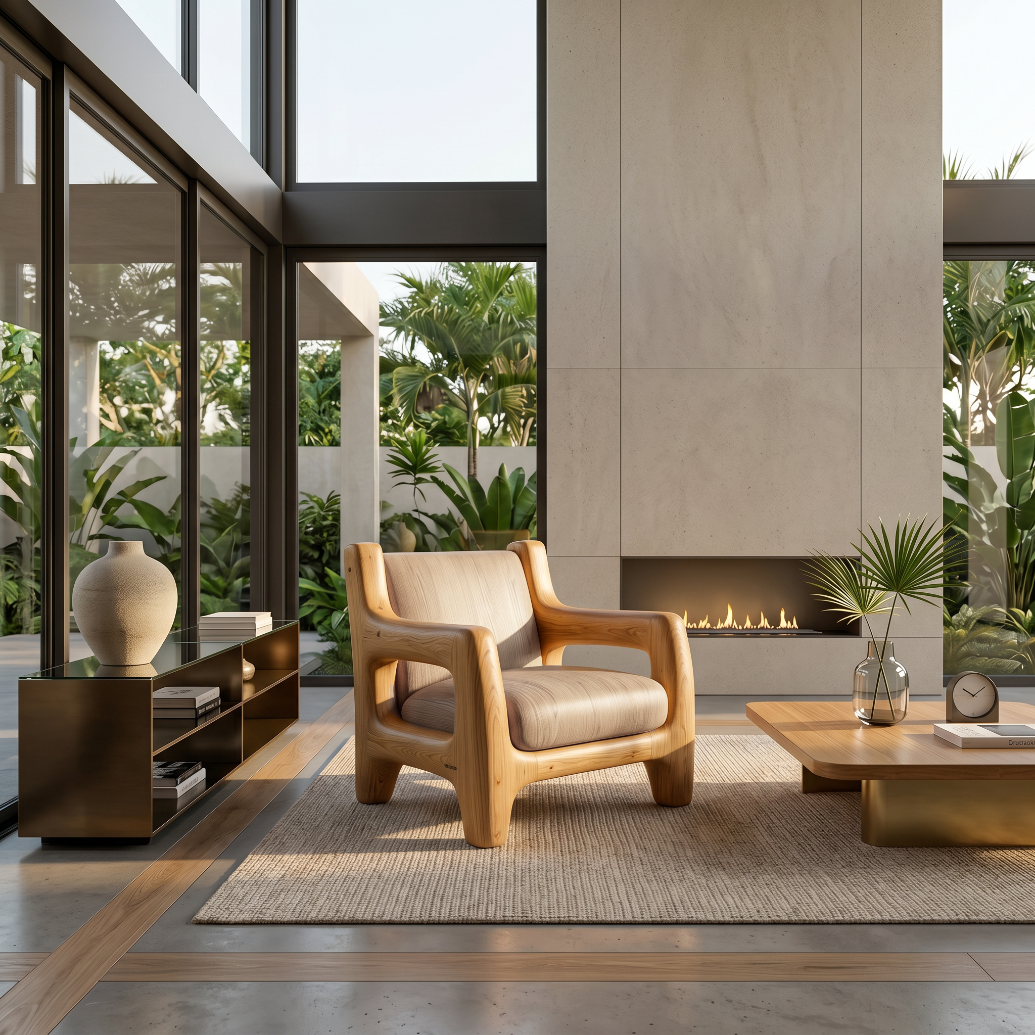 Modern Lounge Chair For Living Room And Reading Nook