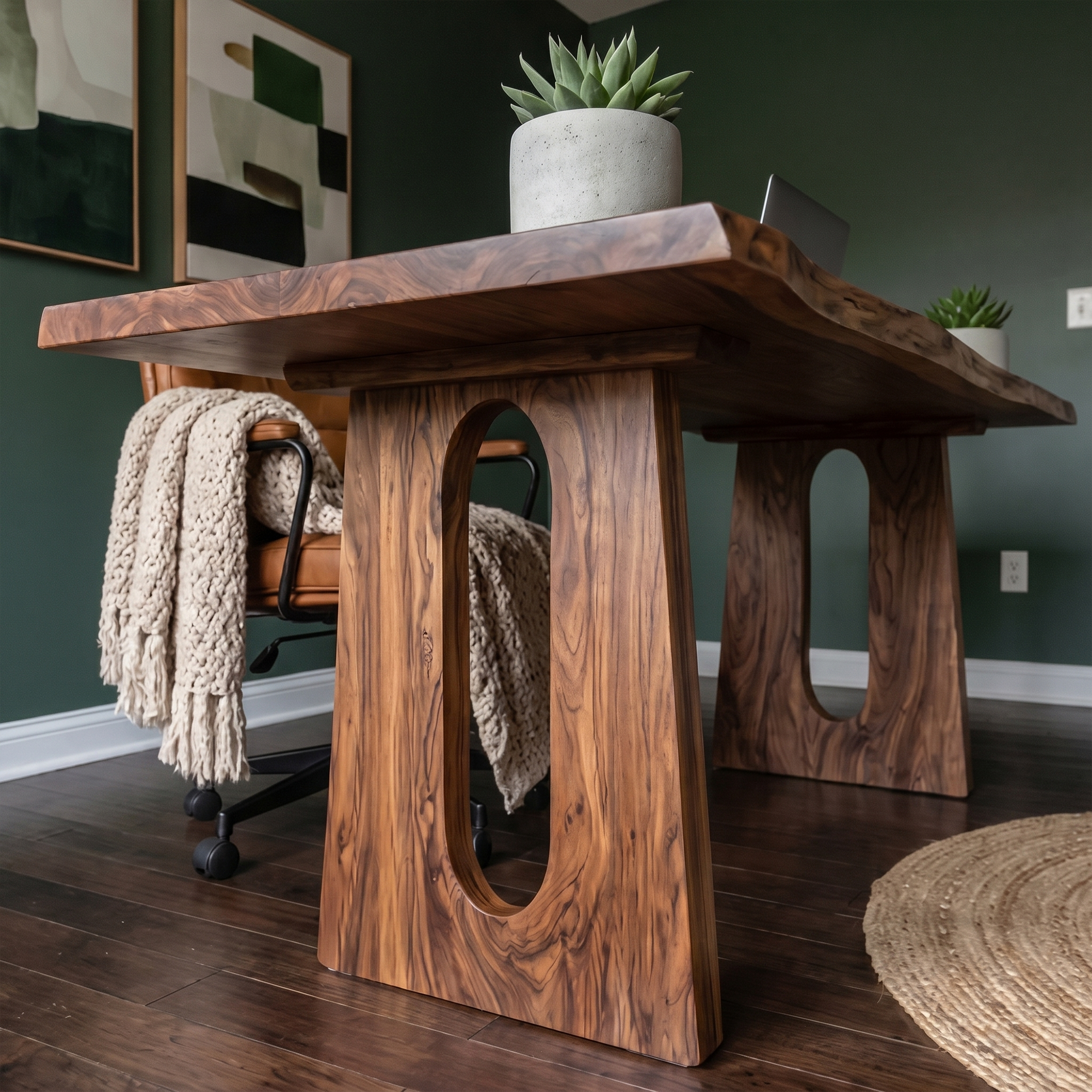 Modern Desk For Home Office And Creative Workspace