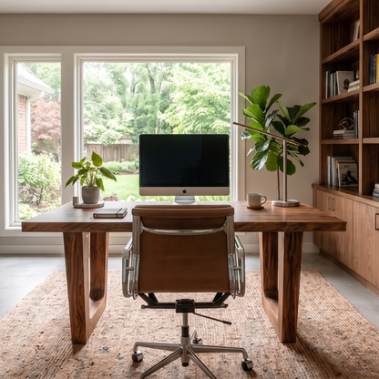 Rustic Desk For Home Office And Professional Workspace