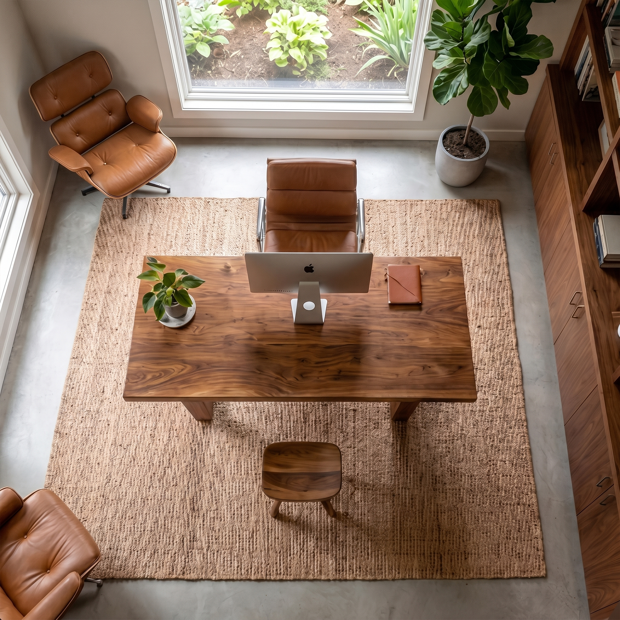 Rustic Desk For Home Office And Professional Workspace